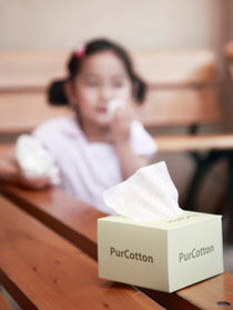 全棉时代婴儿棉柔巾 100抽6盒装