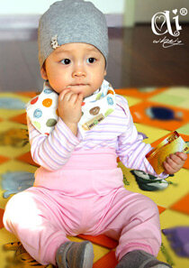 婴儿男女开裆裤子衣服打底裤新生儿宝宝纯棉护肚裤秋冬装0-1岁2Z