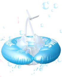 诺澳 新款欧美专家贴心设计优秀婴儿保健游泳腋下圈  2209