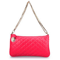 2013夏季新款 女包小包单肩斜跨 韩版潮小包包 链条菱格纹女士包