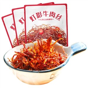 棒棒娃 灯影牛肉丝香辣味360g 休闲牛肉干肉脯零食四川特产灯影丝