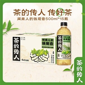 康师傅茶的传人 闽南人的铁观音茶 无糖茶饮料 整箱装500ml*15瓶